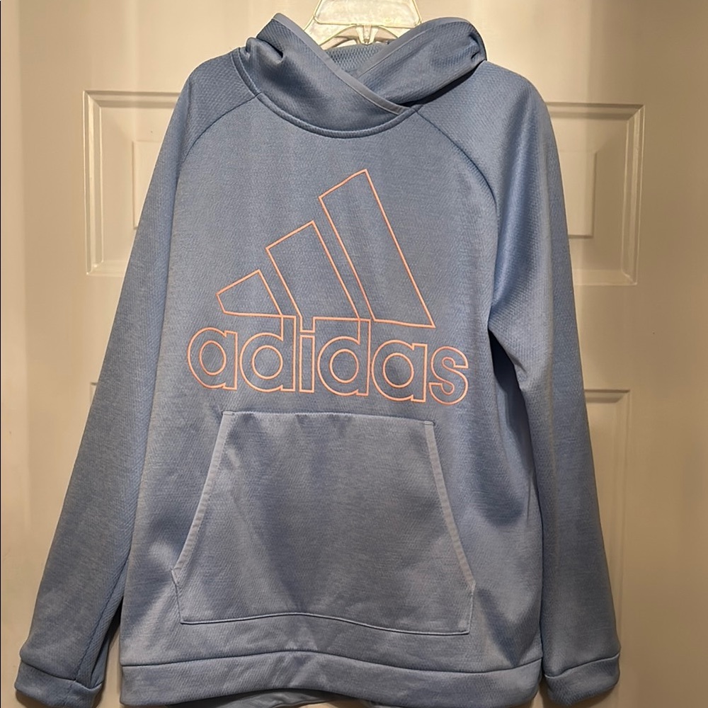 Adidas hoodie with front pocket women’s